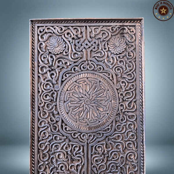 Moroccan Wall Carved Panel/ Floral motif / Andalusian Style. 3 moroccan Carved wall panel Moroccan Wall Carved Panel/ Floral motif / Andalusian Style.