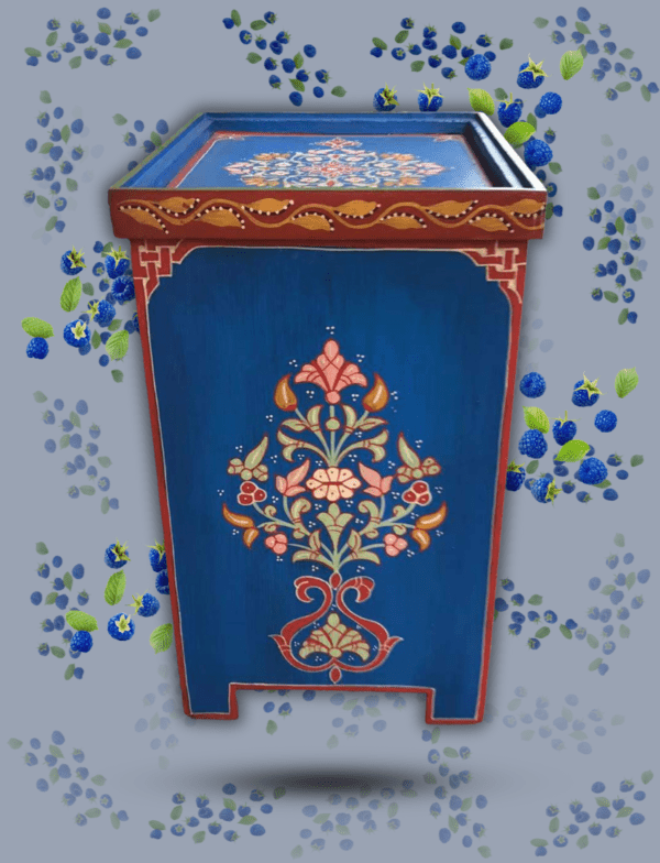 Order for Mathiew: Set of 2 Moroccan Painted Order for Mathiew: Set of 2 Moroccan Painted