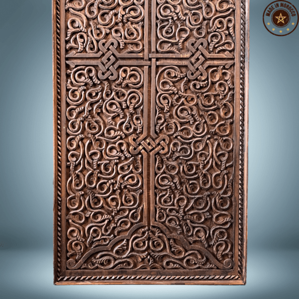 Moroccan Wall Carved Panel/ Floral motif / Andalusian Style. 4 moroccan Carved wall panel Moroccan Wall Carved Panel/ Floral motif / Andalusian Style.