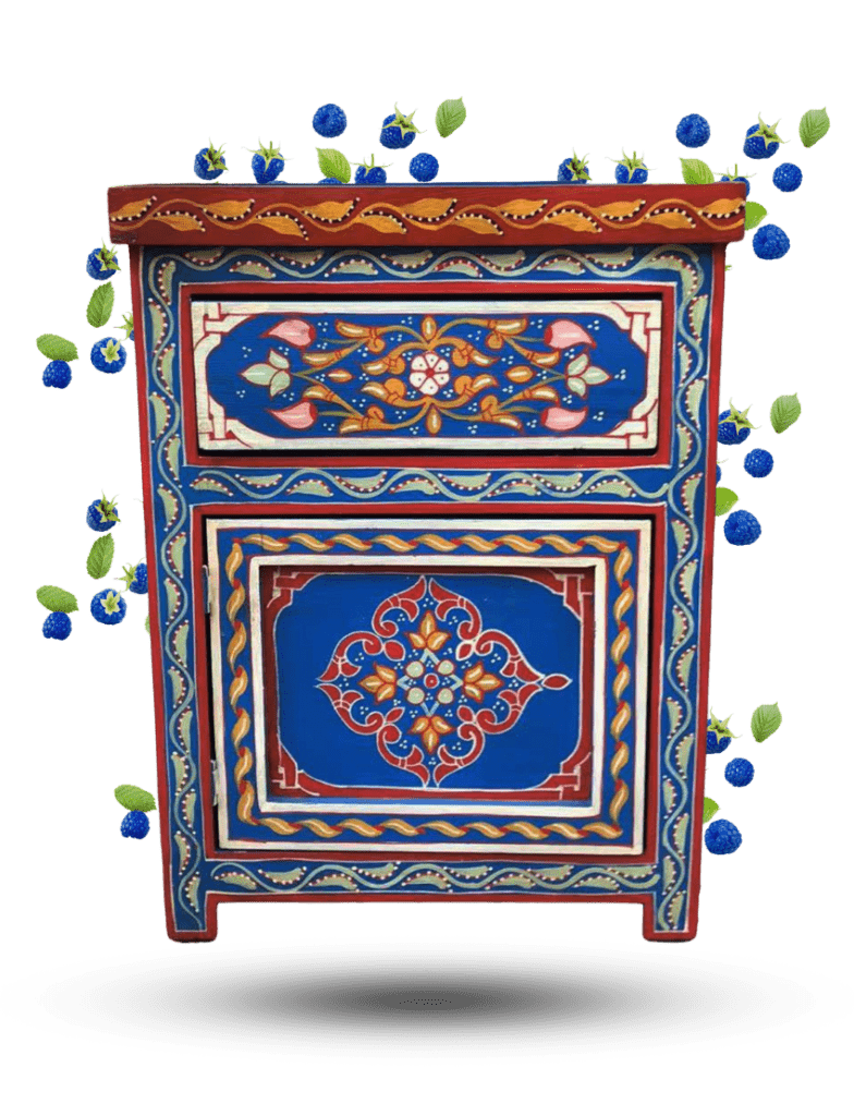 Order for Mathiew: Set of 2 Moroccan Painted 110