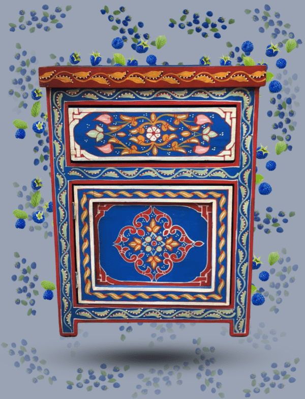 Order for Mathiew: Set of 2 Moroccan Painted Order for Mathiew: Set of 2 Moroccan Painted