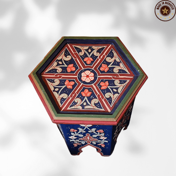 14 Flavor Variants Painted Moroccan Table/ Geometric Lining/ Floral Motif/ Andalusian Style. 15 Moroccan inspired boho side table 14 Flavor Variants Painted Moroccan Table/ Geometric Lining/ Floral Motif/ Andalusian Style.
