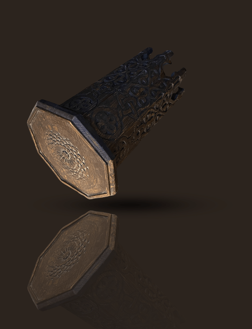 Octagonal Moroccan Carved Table/ Andalusian Style 6 Moroccan Hand carved side table 22