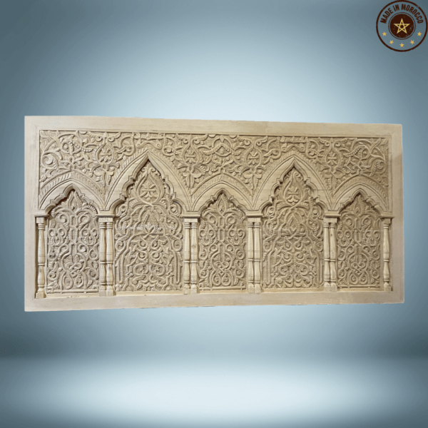 5 Best AI Tools Interior Designers Use to Instantly Transform Any Room Photo (Without Touching a Paintbrush) 5 ai interior design tools Moroccan Carved Wall Panel/ Arches And Pilars /Andalusian Style.