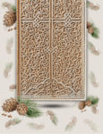 Psychedelic Furniture: How To Improve Your Psychedelic Spiritual Experience Through Moroccan Handmade Furniture 87 psychedelic furniture Moroccan Wall Carved Panel/ Floral motif / Andalusian Style.