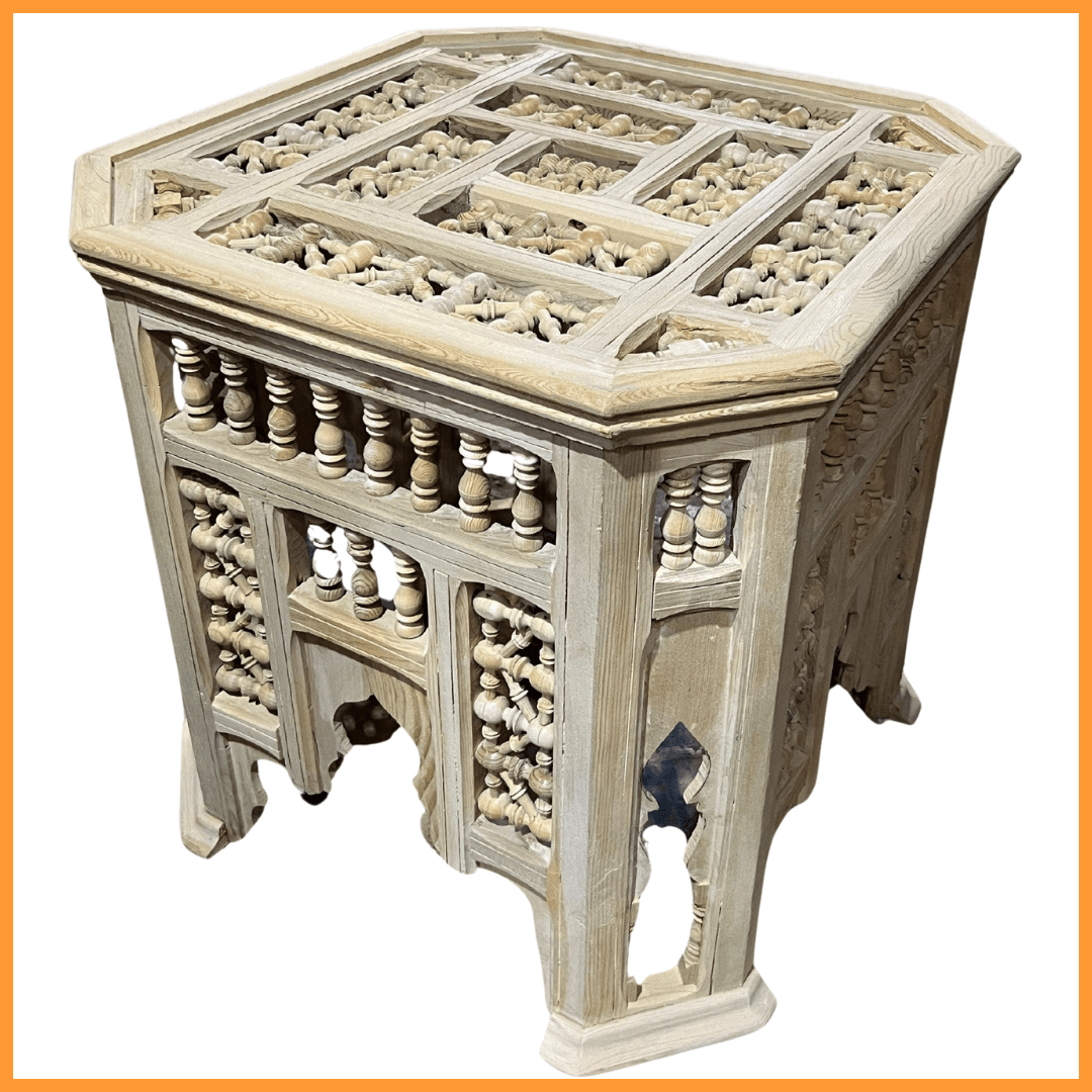 Moroccan Wood Furniture: A Trip Through Time and Craftsmanship (Part B) 32 Moroccan Wood Furniture 38 1 1 Moroccan Wood Furniture