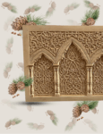 5 Best AI Tools Interior Designers Use to Instantly Transform Any Room Photo (Without Touching a Paintbrush) 11 ai interior design tools Moroccan Carved Wall Panel/ Arches And Pilars /Andalusian Style.