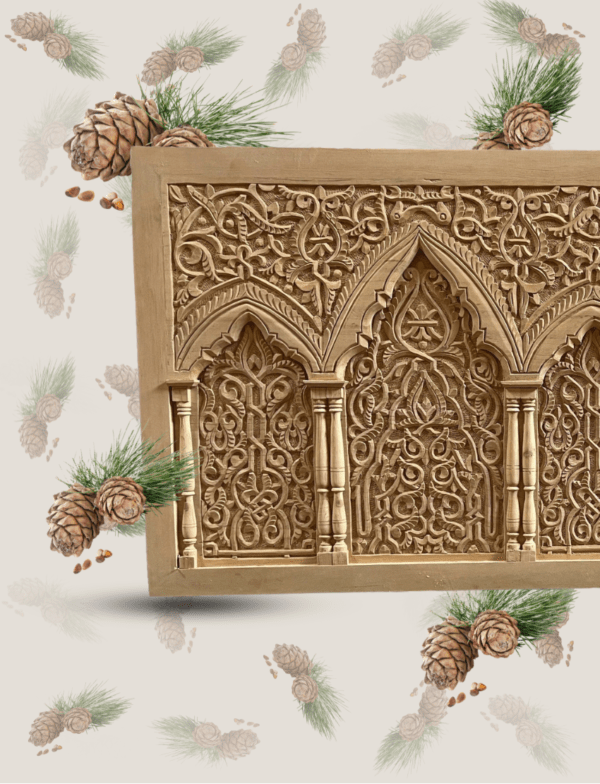5 Best AI Tools Interior Designers Use to Instantly Transform Any Room Photo (Without Touching a Paintbrush) 2 ai interior design tools Moroccan Carved Wall Panel/ Arches And Pilars /Andalusian Style.