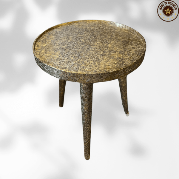 Set of 3 Moroccan Brass Coffee Tables/ Andalusian Style. 3 brass coffee table Set of 3 Moroccan Brass Coffee Tables/ Andalusian Style.