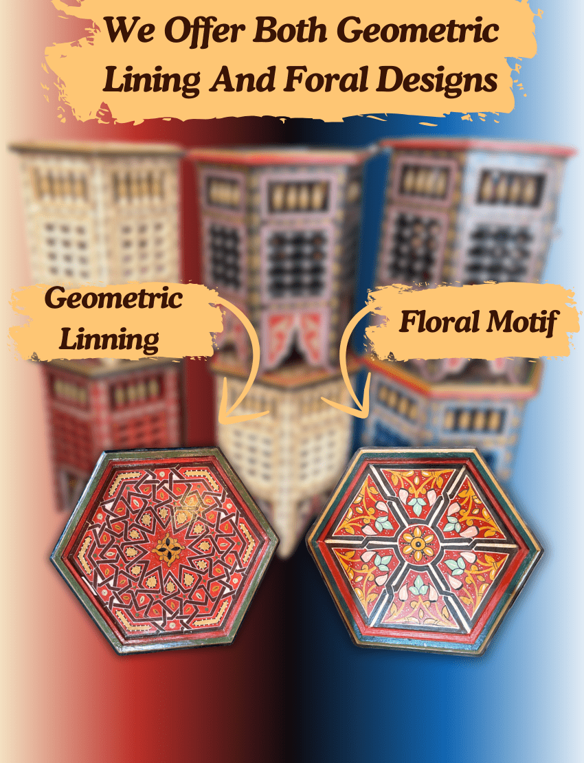 14 Flavor Variants Painted Moroccan Table With Mashrabiya/ Geometric Lining/ Floral Motif/ Andalusian Style. 31 painted moroccan side table SPECIAL SAVINGS (850 x 1110 px)