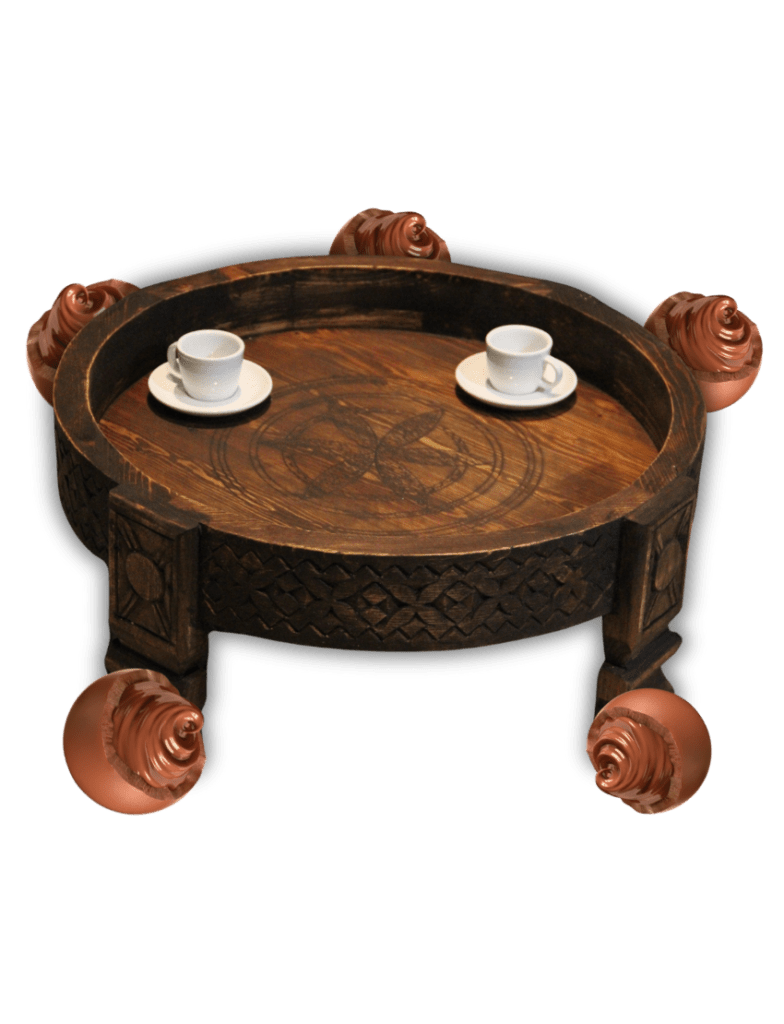 Low Moroccan Carved Mida Table/ Amazigh Style. 15 round moroccan coffee table Untitled design (6)