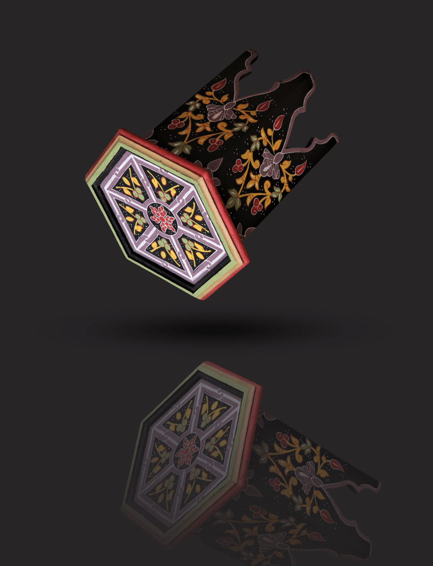 Moroccan Painted 141