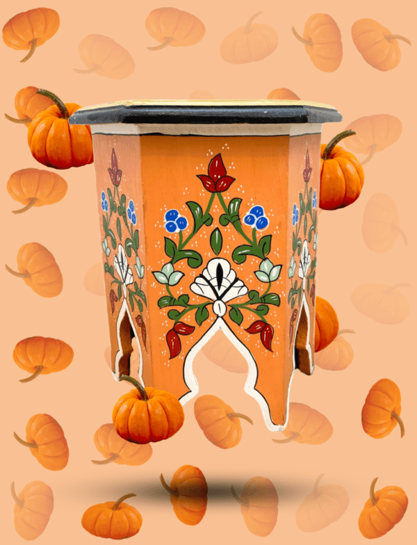 14 Flavor Variants Painted Moroccan Table/ Geometric Lining/ Floral Motif/ Andalusian Style. 26 Moroccan inspired boho side table 14 Flavor Variants Painted Moroccan Table/ Geometric Lining/ Floral Motif/ Andalusian Style.
