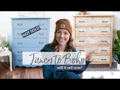 Boho Furniture Makeover