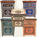15 Stunning Moroccan Home Decor Ideas to Transform Your Space in 2026 71 Set of 2 Moroccan Painted Nightstand Table/ 5 Flavor Variants/ Andalusian Style.