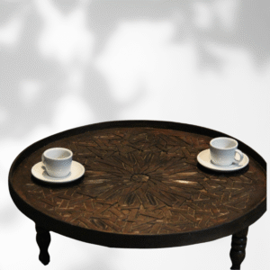 15 Stunning Moroccan Home Decor Ideas to Transform Your Space in 2026 43 Moroccan Carved Mida Table With Legs/ Amazigh- Andalusian Style/ Geometric Lining.