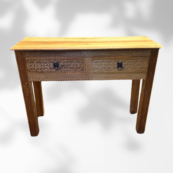 Moroccan Table console 1 carved console table Moroccan Table console