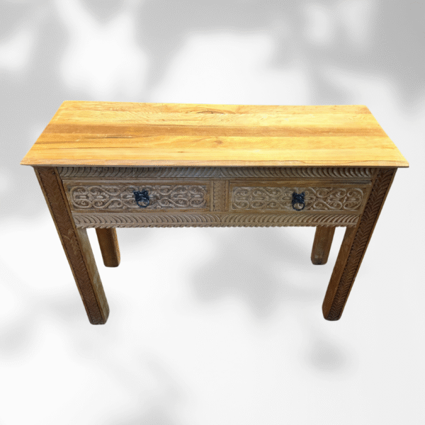 Moroccan Table console 3 carved console table Moroccan Table console