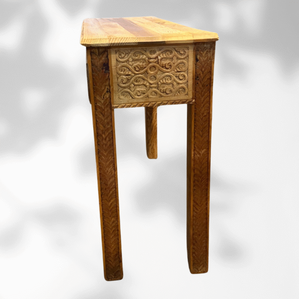 Moroccan Table console 4 carved console table Moroccan Table console