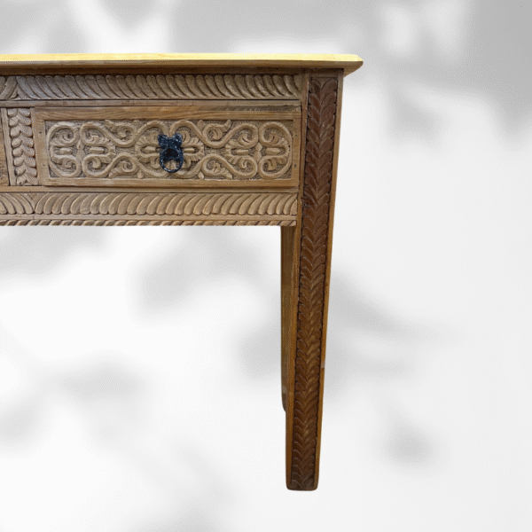 Moroccan Table console 5 carved console table Moroccan Table console