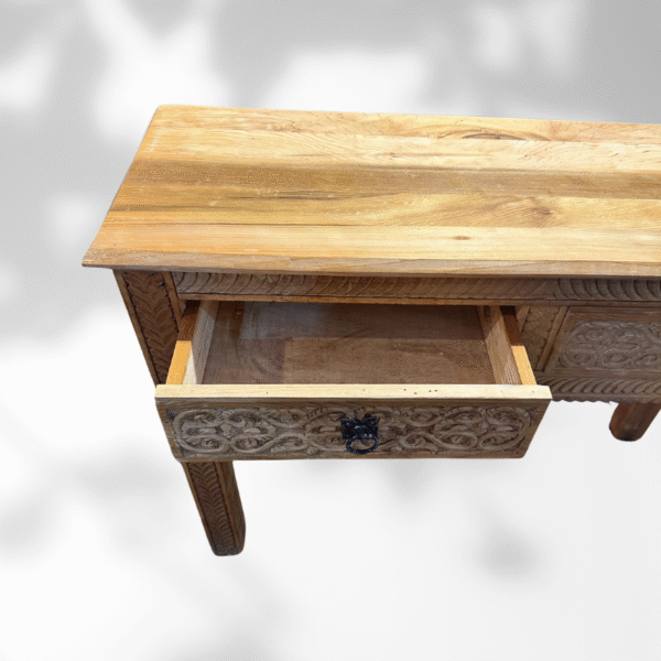 Moroccan Table console 6 carved console table Moroccan Table console