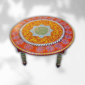 How to Paint Wood Furniture: A Step-by-Step Guide for Stunning Results 56 how to paint wood furniture Moroccan Table Basse Painted Red / Andalusian Style.