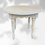 15 Stunning Moroccan Home Decor Ideas to Transform Your Space in 2026 50 White Round Moroccan Carved Coffee Table/ Mida Table With Legs/ Amazigh Style.