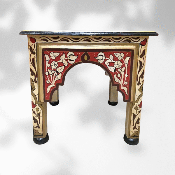 Beige Moroccan Wood Square Coffee Table / Andalusian Style. 5 modern coffee table Beige Moroccan Wood Square Coffee Table / Andalusian Style.