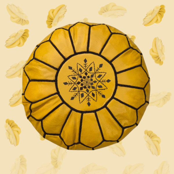A Step-by-Step Guide on How to Fill a Moroccan Pouf 6 how to fill a Moroccan pouf 14 Flavor Variants Moroccan Leather Poof