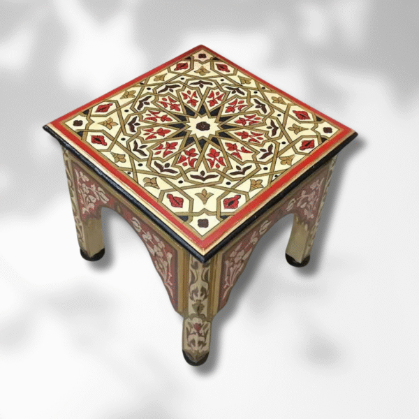 Beige Moroccan Wood Square Coffee Table / Andalusian Style. 7 modern coffee table Beige Moroccan Wood Square Coffee Table / Andalusian Style.
