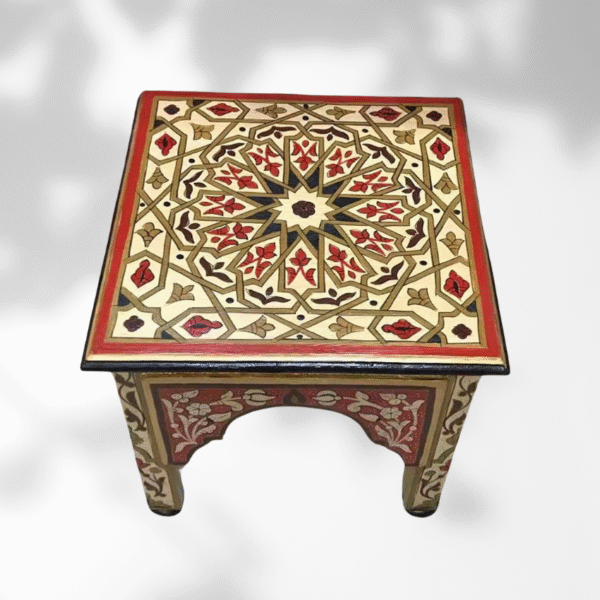 Beige Moroccan Wood Square Coffee Table / Andalusian Style. 11 modern coffee table Beige Moroccan Wood Square Coffee Table / Andalusian Style.
