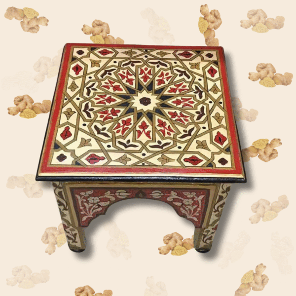 Beige Moroccan Wood Square Coffee Table / Andalusian Style. 8 modern coffee table Beige Moroccan Wood Square Coffee Table / Andalusian Style.