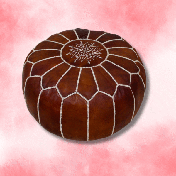 A Step-by-Step Guide on How to Fill a Moroccan Pouf 1 how to fill a Moroccan pouf 14 Flavor Variants Moroccan Leather Poof