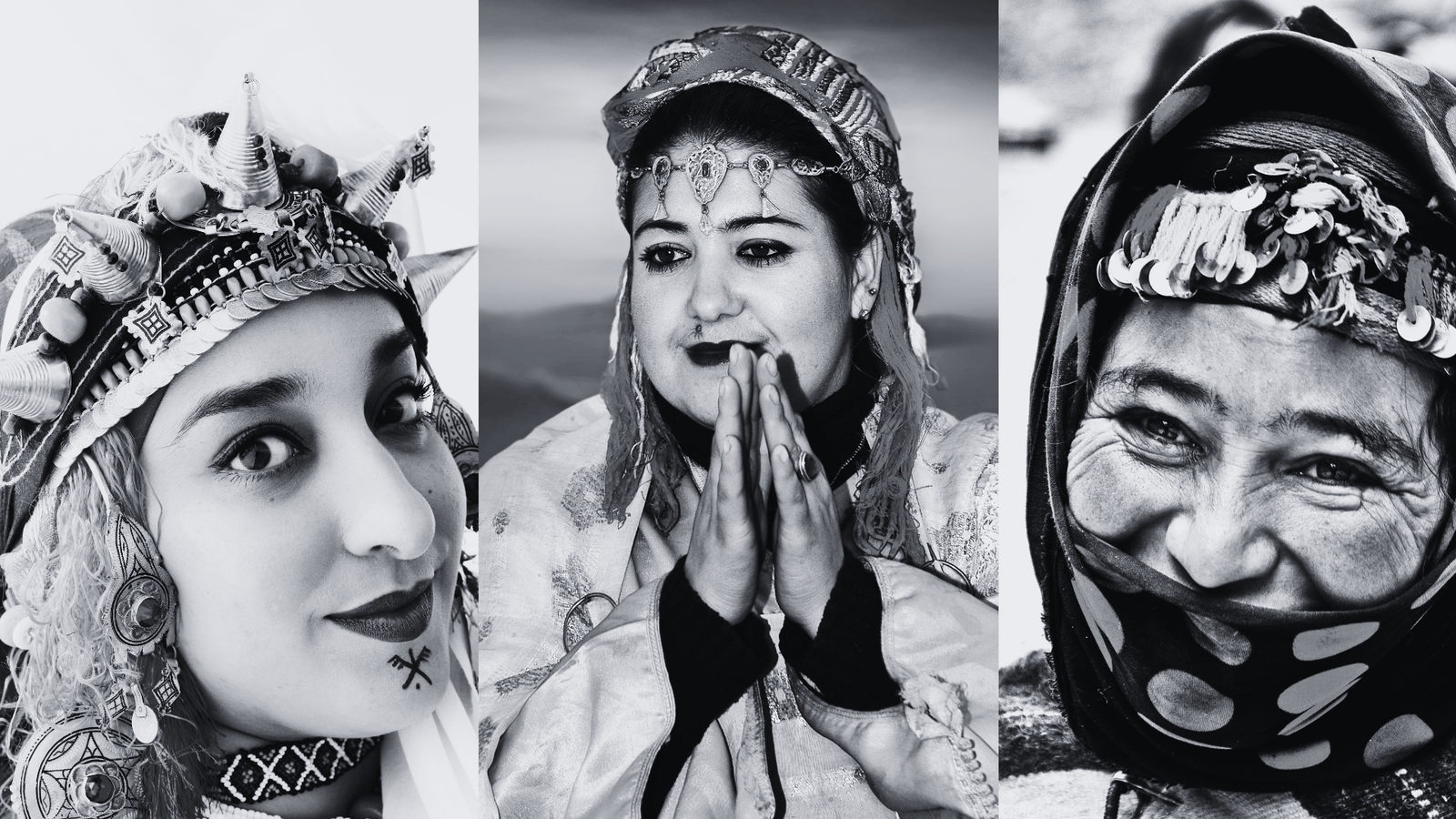 The Amazigh People of Morocco: A Journey Through History and Identity 3 Amazigh people The Amazigh People Of Morocco: Close-up of an Amazigh woman wearing traditional jewelry, representing Moroccan indigenous identity.