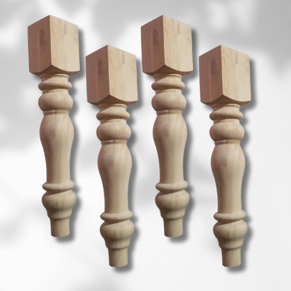 How to Paint Wood Furniture: A Step-by-Step Guide for Stunning Results 7 how to paint wood furniture Sets of 4 DIY Redwood Table Legs, Turned Dining Table, Bar Table or Desk Legs