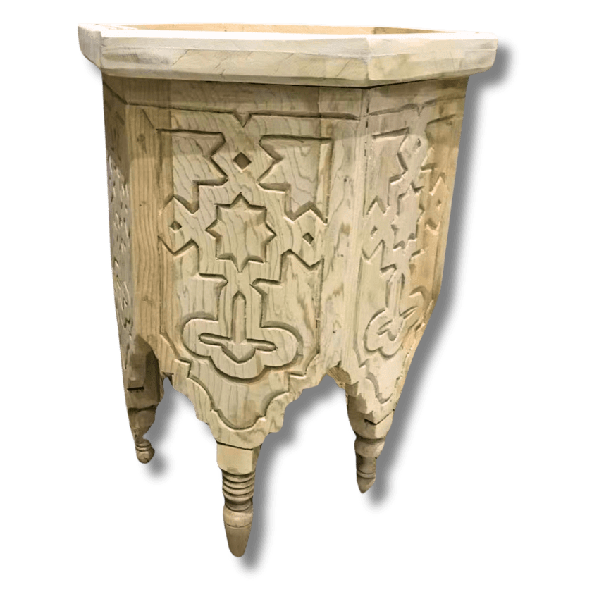 Oriental Hexagonal Moroccan Coffee Table/ Andalusian style. 9 Oriental Coffee Table Moroccan Oriental Coffee Table