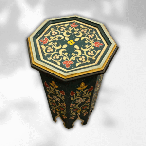 How to Paint Wood Furniture: A Step-by-Step Guide for Stunning Results 44 how to paint wood furniture Painted Moroccan Octagon End Table