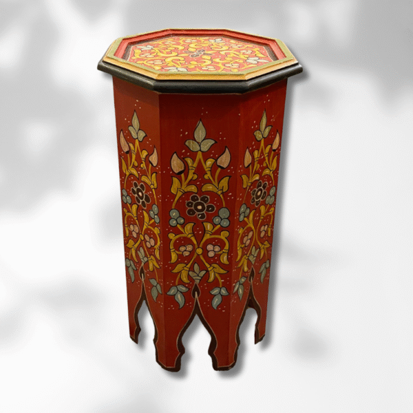 4 Flavor Variants Painted Moroccan Octagon End Table/ Andalusian Style. 16 painted octagon end table 4 Flavor Variants Painted Moroccan Octagon End Table/ Andalusian Style.