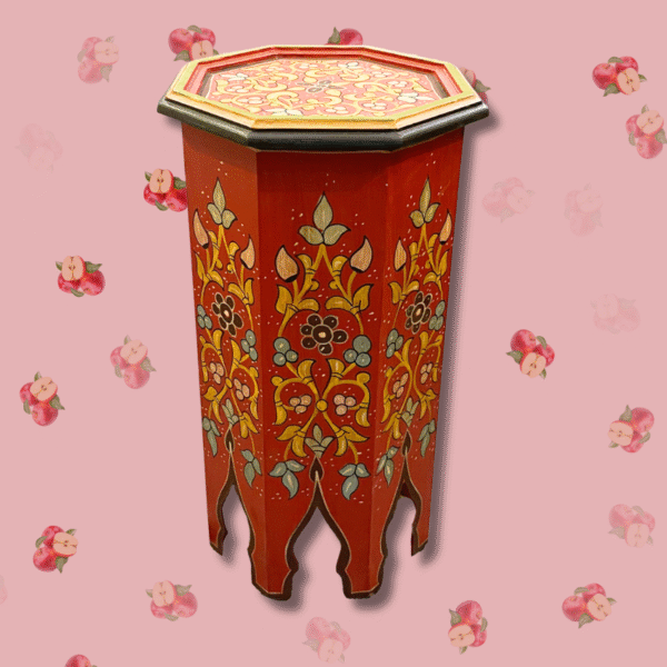 4 Flavor Variants Painted Moroccan Octagon End Table/ Andalusian Style. 15 painted octagon end table 4 Flavor Variants Painted Moroccan Octagon End Table/ Andalusian Style.
