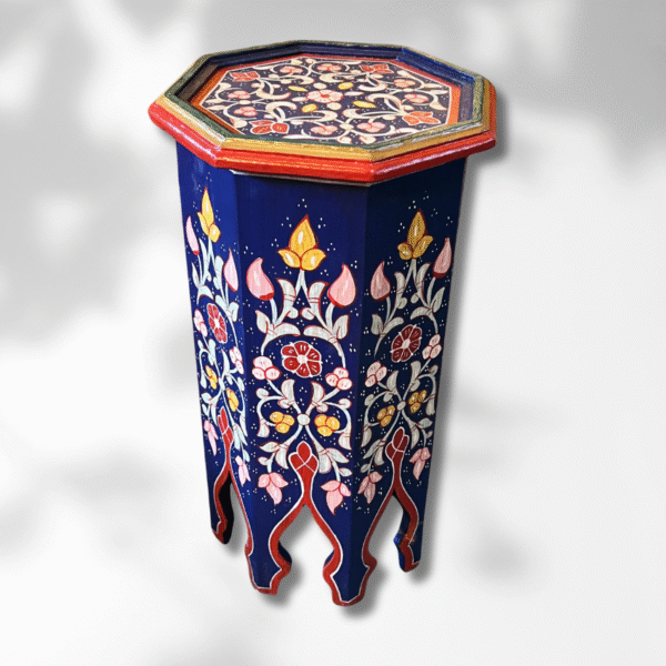 4 Flavor Variants Painted Moroccan Octagon End Table/ Andalusian Style. 10 painted octagon end table 4 Flavor Variants Painted Moroccan Octagon End Table/ Andalusian Style.