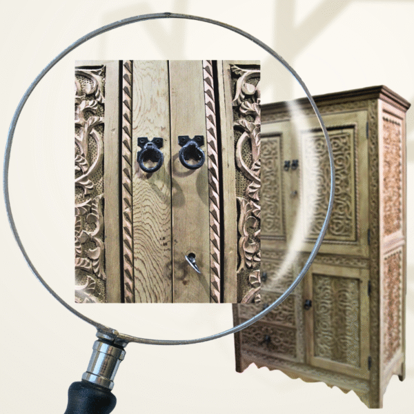 Luxurious Moroccan Carved Bedroom Dresser - Natural 7 bedroom dresser Luxurious Moroccan Carved Bedroom Dresser - Natural