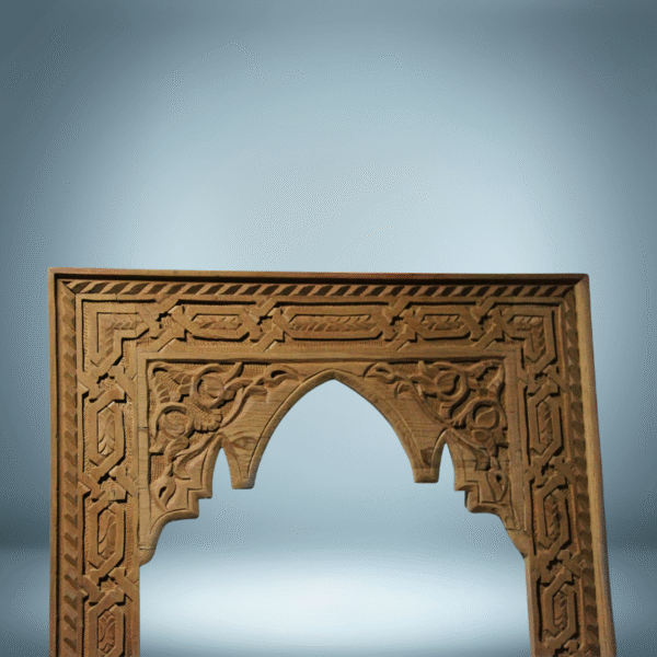 Moroccan Arch Mirror / Wood Frame - Natural Cedar 4 arch mirror Moroccan Arch Mirror / Wood Frame - Natural Cedar