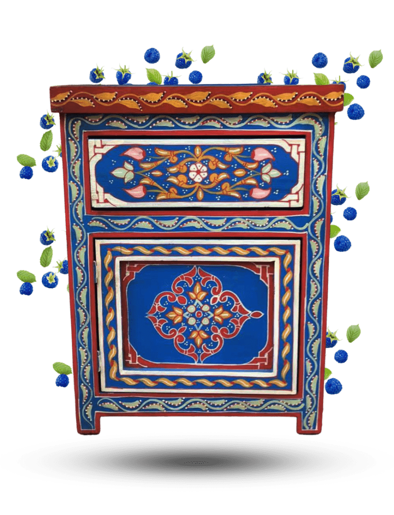 Order for Mathiew: Set of 2 Moroccan Painted 110