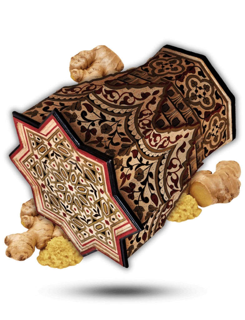 Moroccan Muqarnas Table, Painted 112
